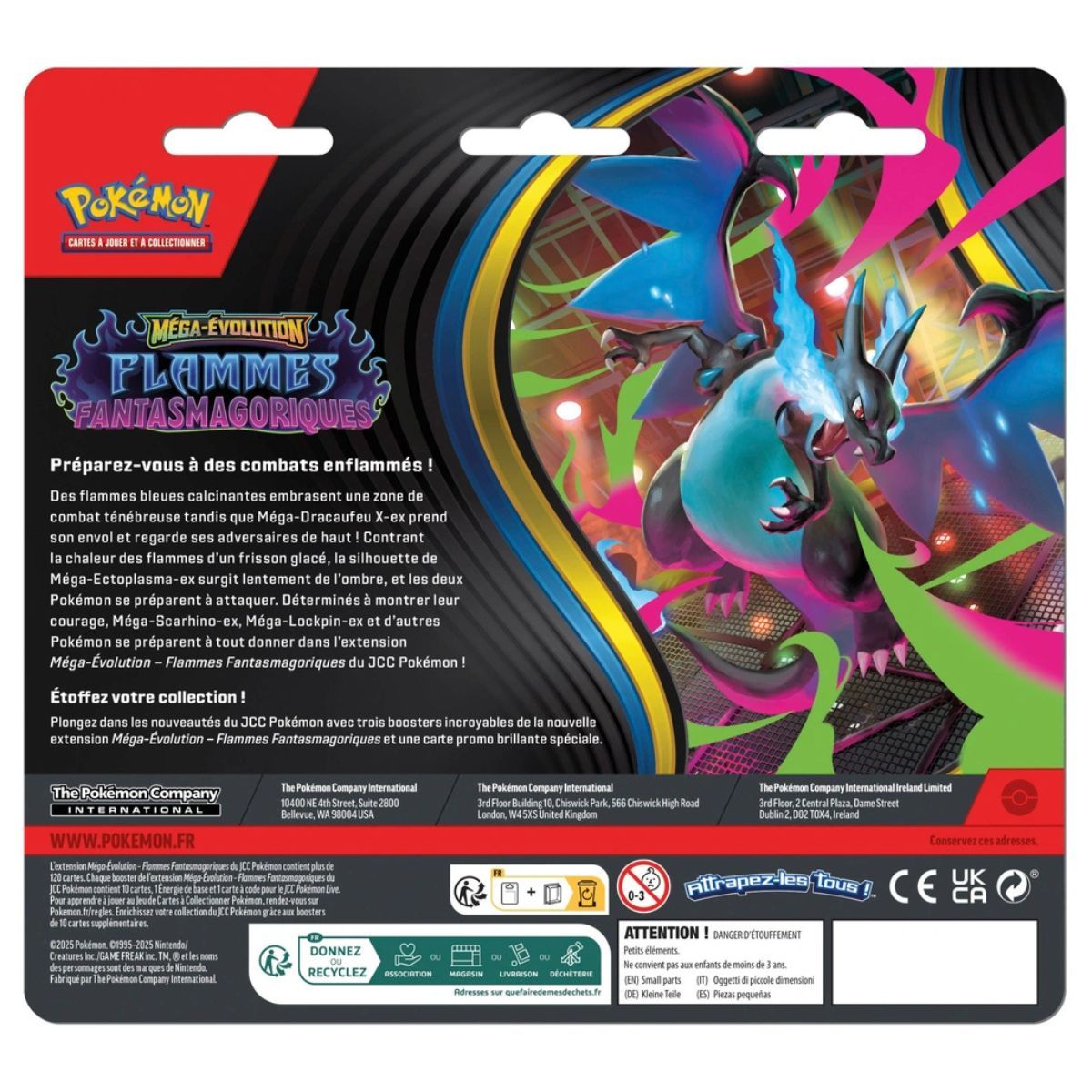 Lot de Tripack Farfuret et Dimoret - Flammes Fantasmagoriques - FR - [ME02] [ME2] - Pokémon