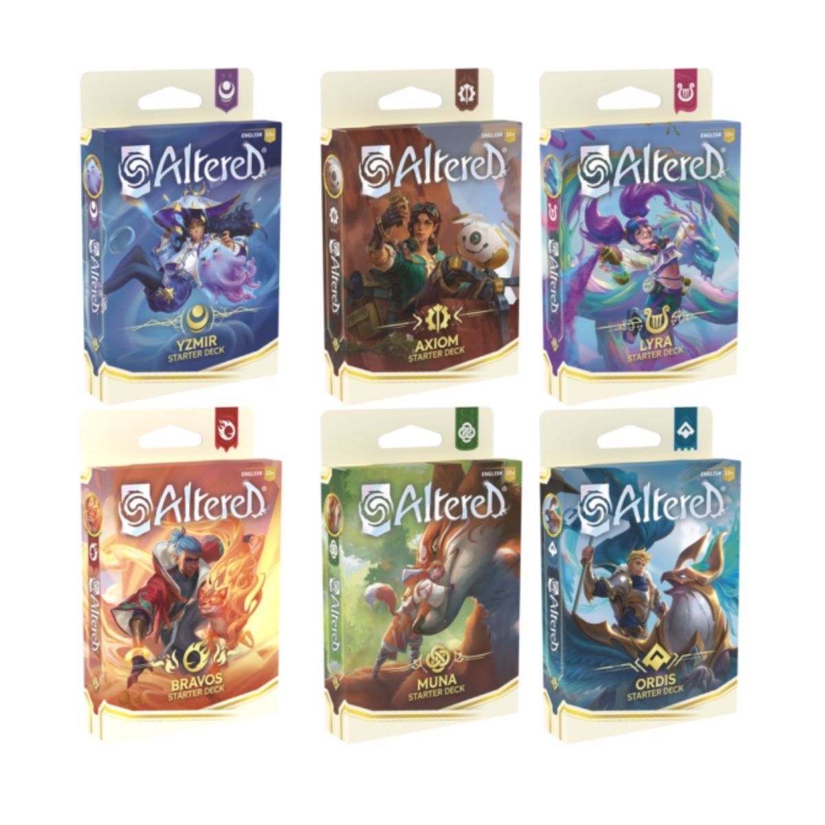Item Lot des 6 Decks de Démarrage - FR - Altered TCG