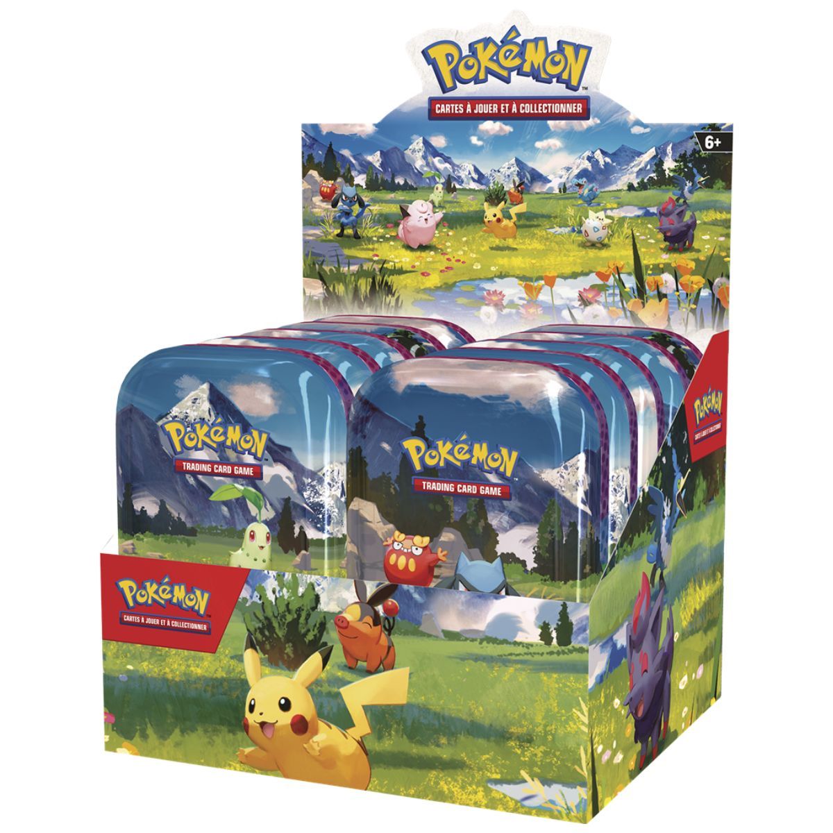 Item Lot Scellé de 10 Mini Tins - Héros Transcendants - Q1 26 - [ME2.5] - Pokémon