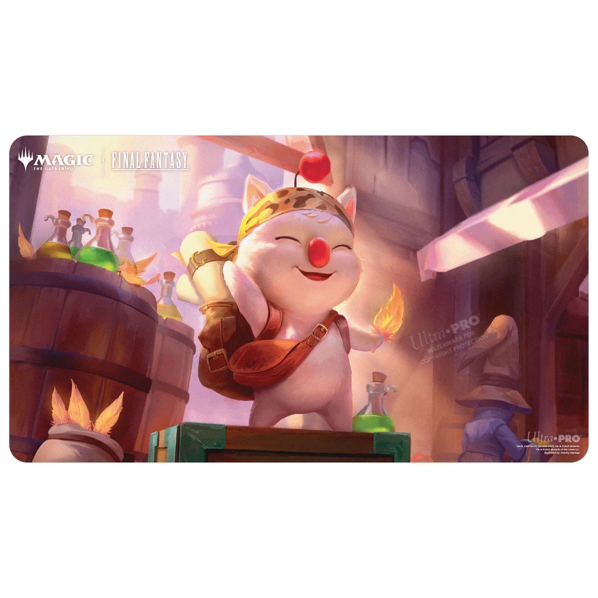 Magic: The Gathering®—FINAL FANTASY™ Stiltzkin, Moogle Merchant Playmat