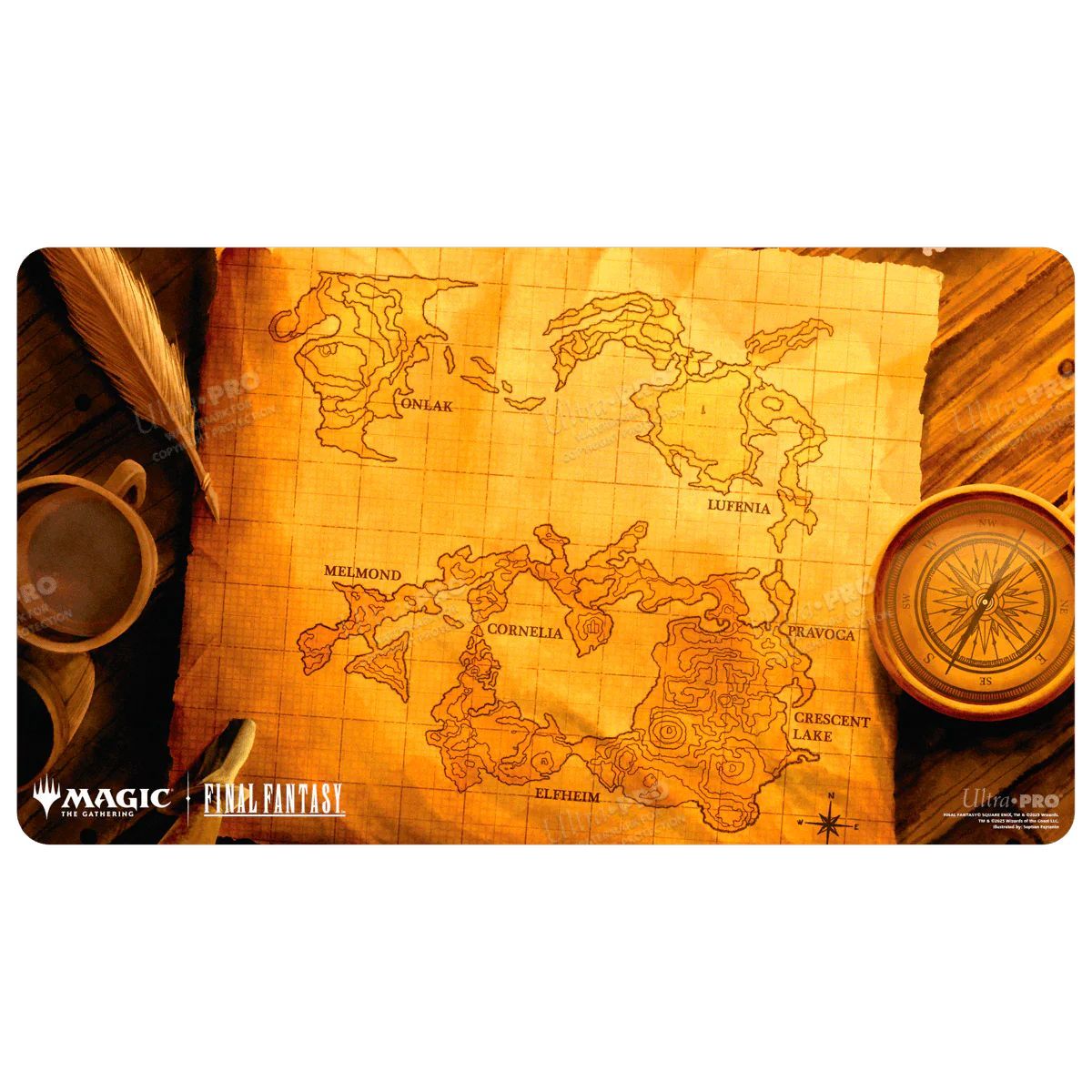 Magic: The Gathering®—FINAL FANTASY™ World Map Playmat