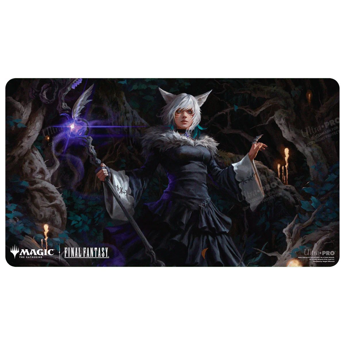 Item Magic: The Gathering®—FINAL FANTASY™ Y’shtola, Night’s Blessed (Commander) Playmat