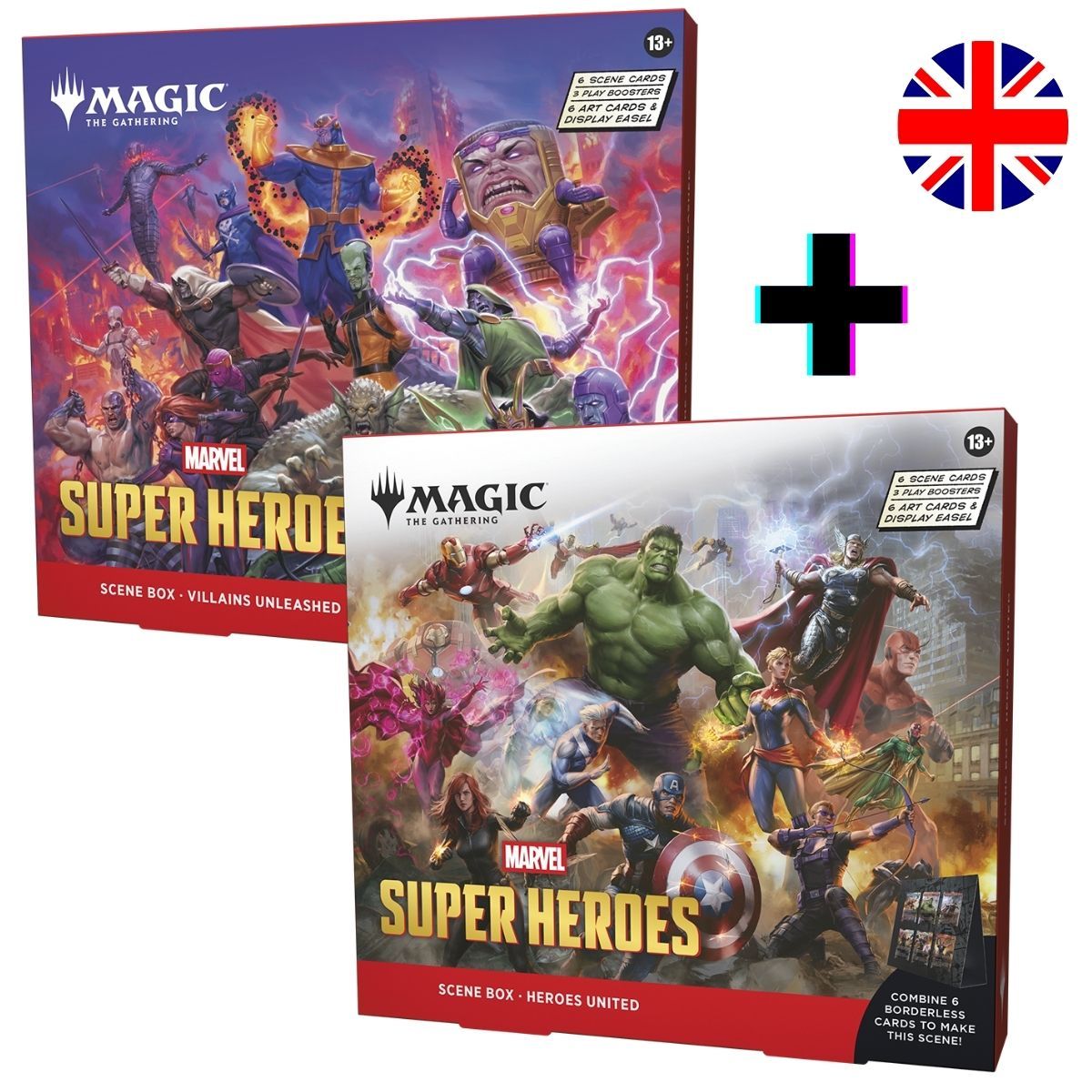 Item Marvel Super Heroes - EN - Lot des 2 Scene Boxes - Magic: The Gathering - MSH