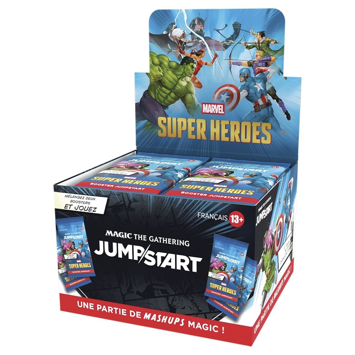 Item Marvel Super Heroes - FR - Display Boosters Jumpstart - Magic: The Gathering - MSH