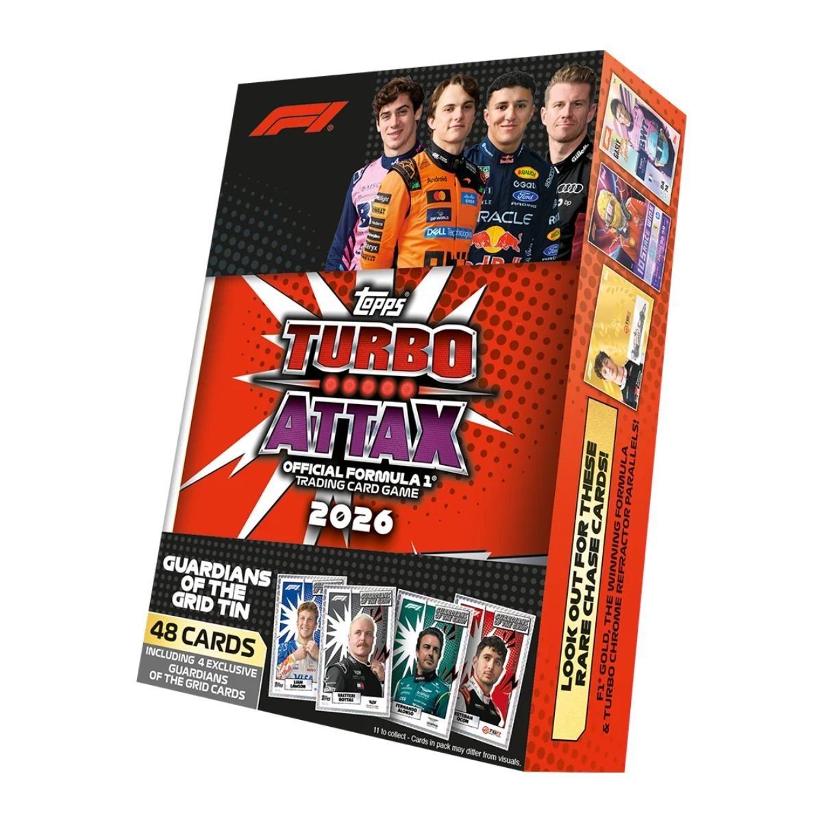 Item Mega Tin F1 Turbo Attax 2026/27 - Topps - 48 cartes - EN