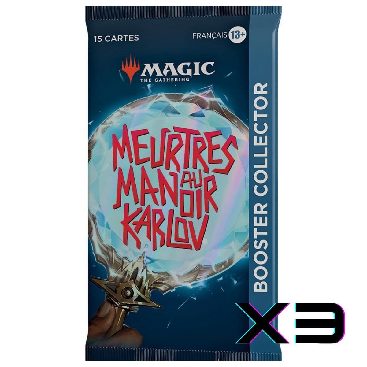 Item Meurtres au manoir Karlov - FR - Lot de 3 Boosters Collector - Magic the Gathering