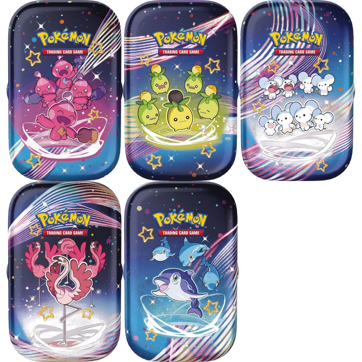 Mini Tin - Destinées de Paldea - Lot des 5 illustrations - FR - [SV4.5][EV4.5] - Pokémon