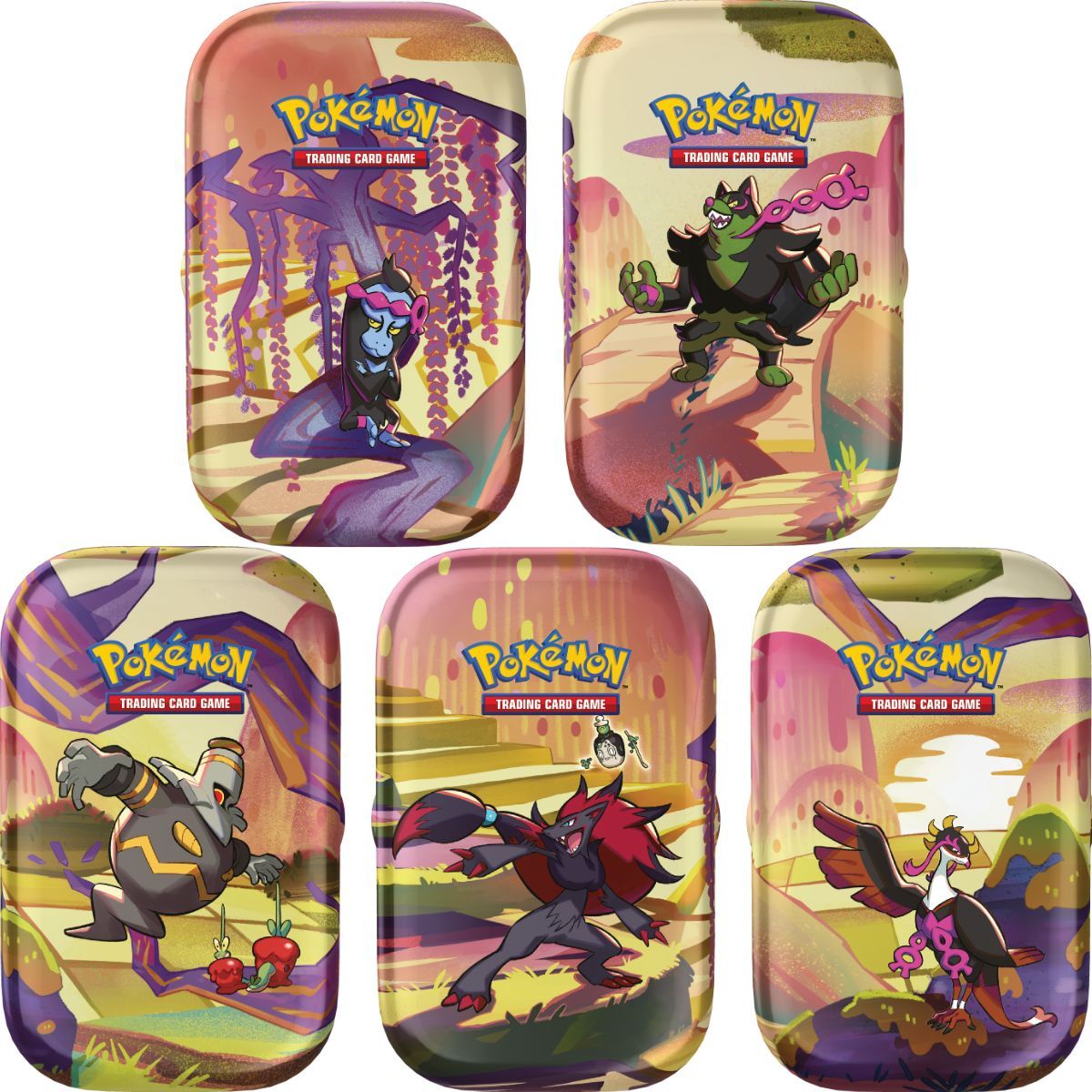 Item Mini Tin - Fable Nébuleuse - Lot des 5 illustrations - FR - [SV6.5][EV6.5] - Pokémon