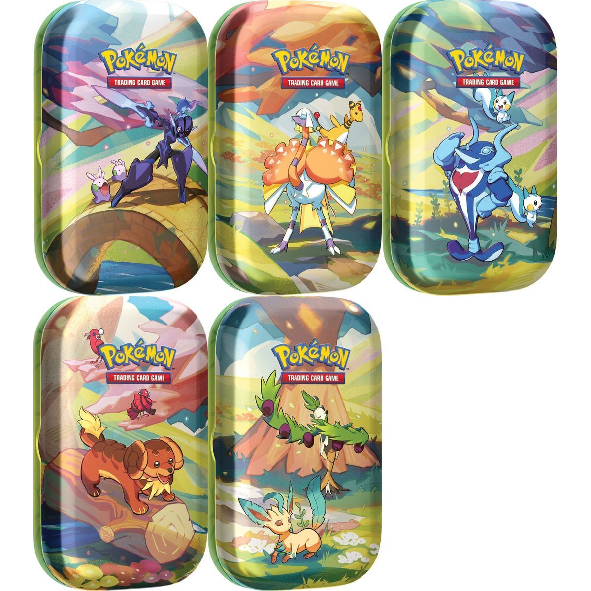 Item Mini Tin Pokebox - Magnifique Paldea Q4 - Lot des 5 illustrations - FR - Pokémon