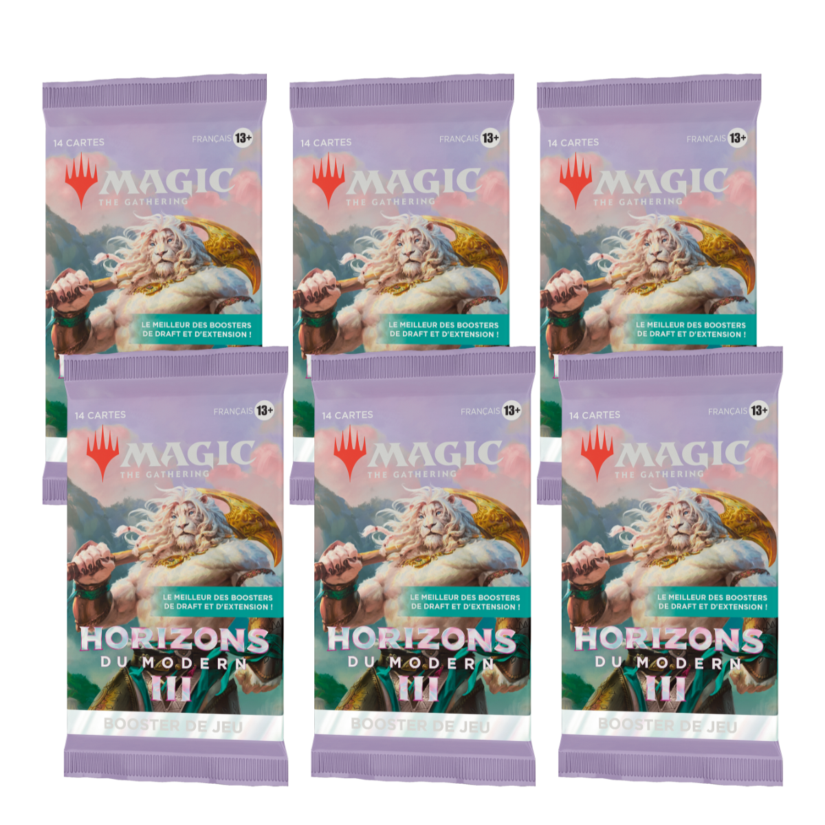Item Modern Horizons 3 MH3 - FR - Lot de 6 Boosters Play - Magic the Gathering