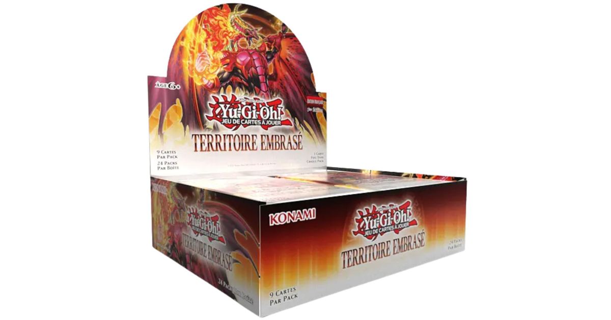 Territoire Embrasé - FR - Boite de 24 Boosters - BLZD-FR - Yu-Gi-Oh ...