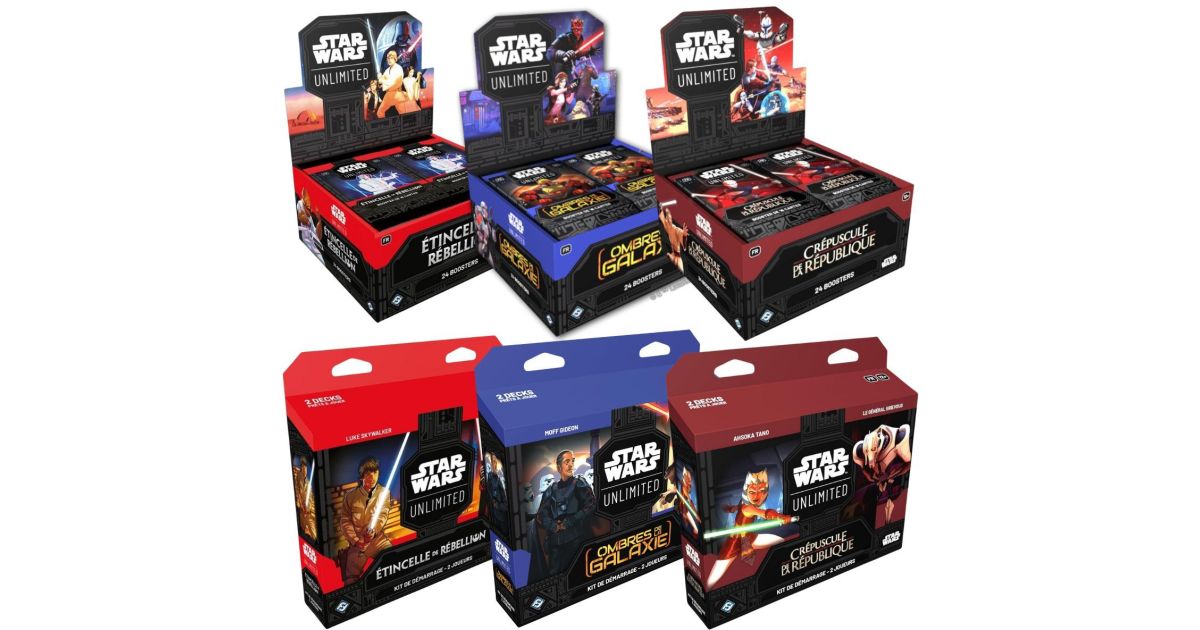 Star Wars Unlimited - Pack Complet - [SWU1] [SWU2] [SWU3] - FR - DestockTCG