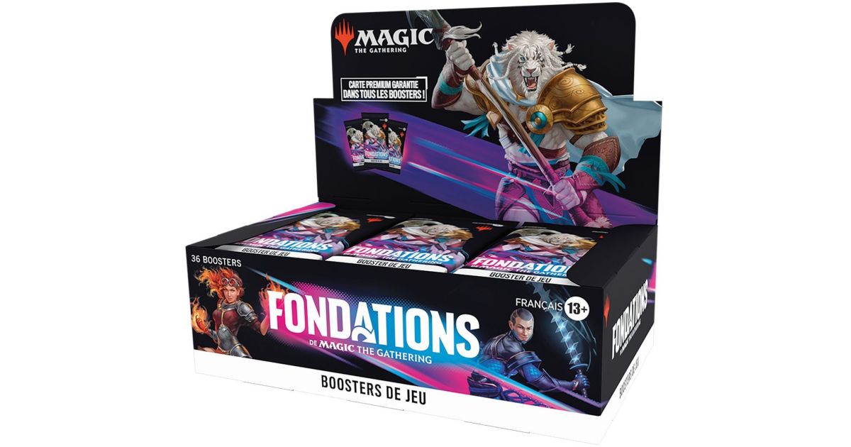 Boîte D'Apprentissage Magic: The Gathering Fondations - Version Française - Idéal Pour Débutants