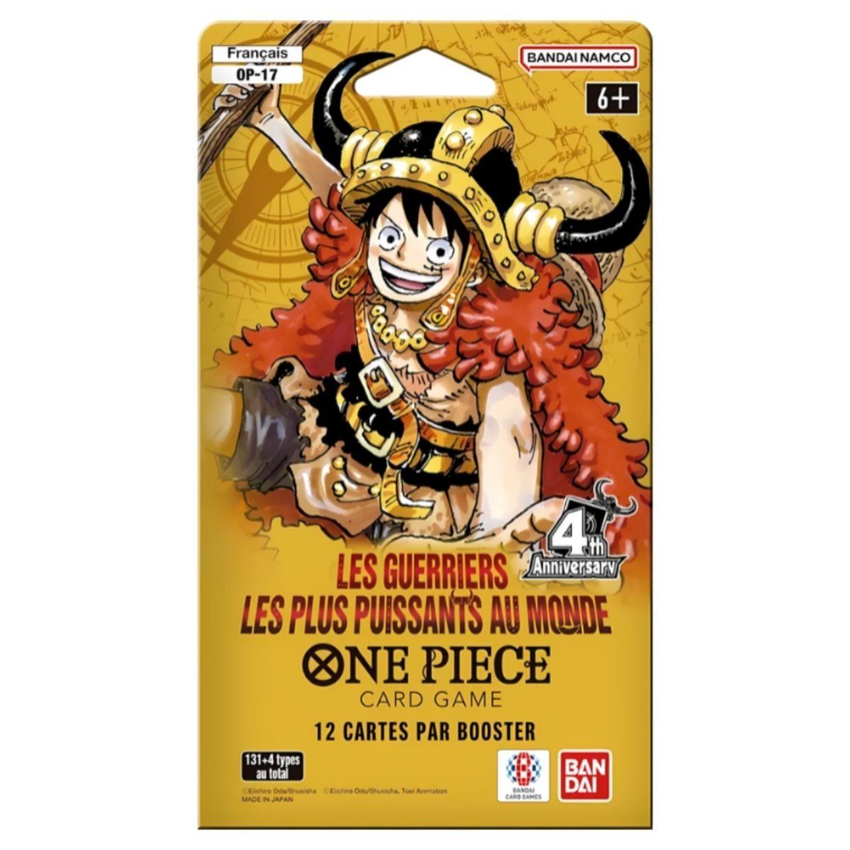 One Piece CG - Blister Booster - [OP-17] - Les Guerriers Les Plus Puissants Au Monde - FR