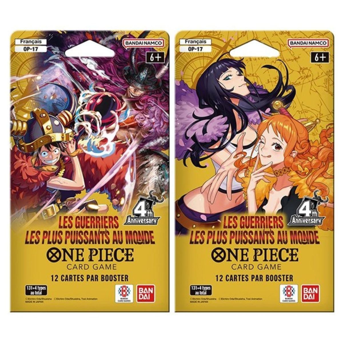 One Piece CG - Blister Booster - [OP-17] - Les Guerriers Les Plus Puissants Au Monde - FR