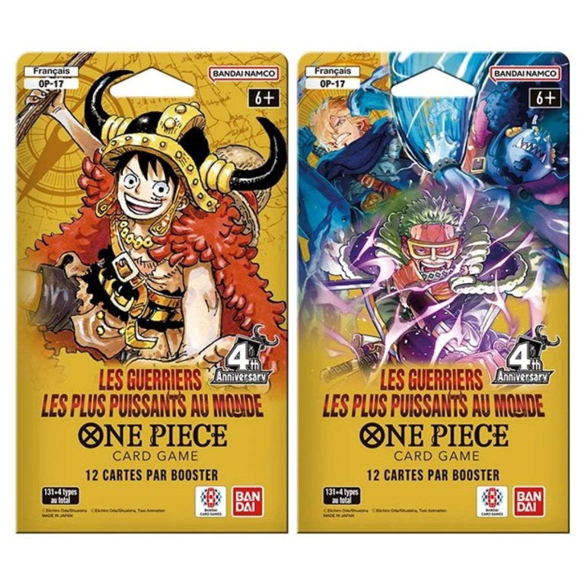 One Piece CG - Blister Booster - [OP-17] - Les Guerriers Les Plus Puissants Au Monde - FR