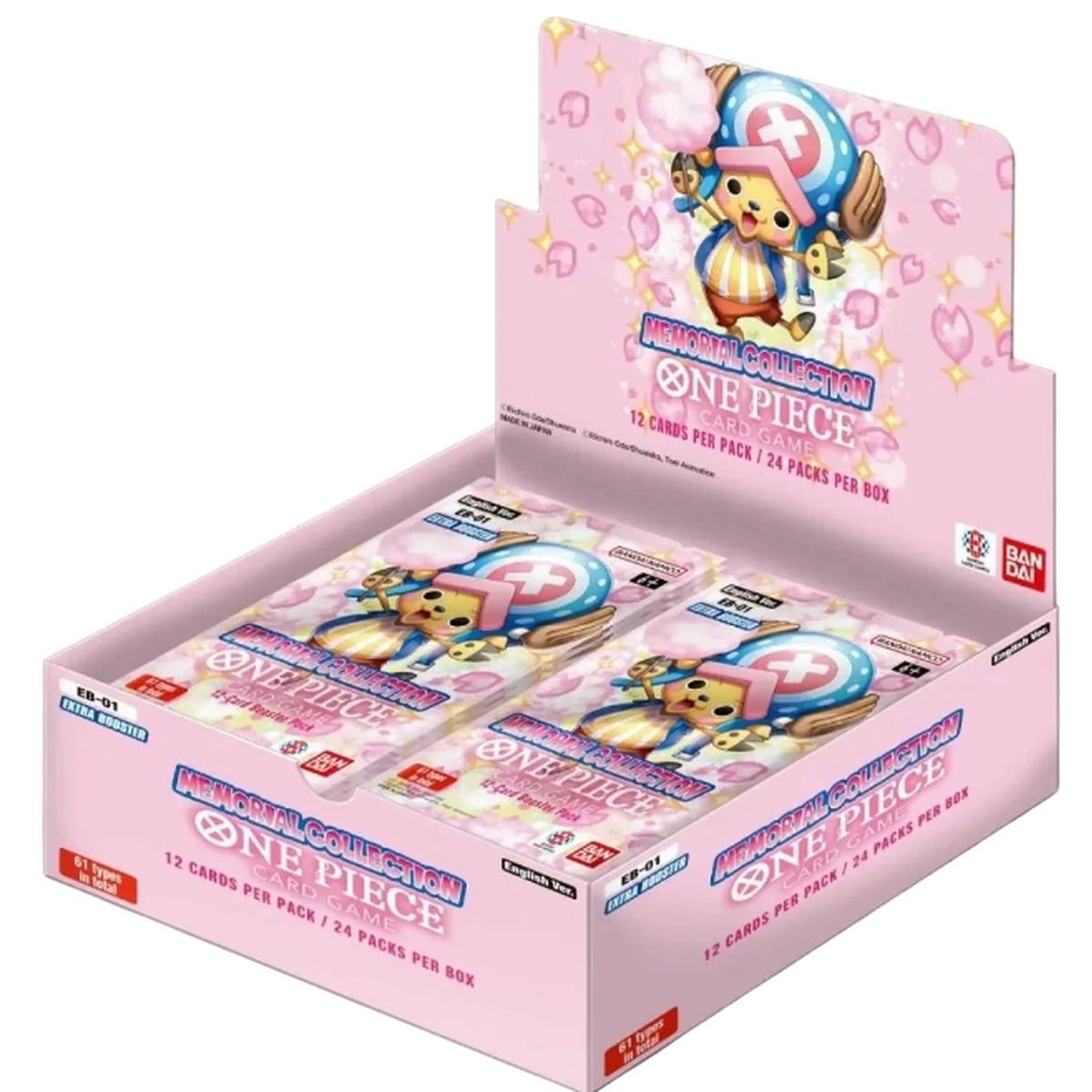 Item One Piece CG - EB01 - Memorial Collection - Boite de 24 Extra Boosters - EN