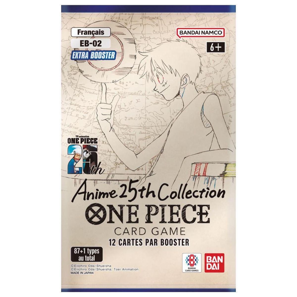 One Piece CG - EB02 - Anime 25th Collection - Boite de 24 Boosters - FR