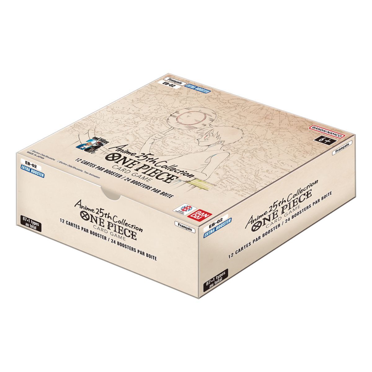 One Piece CG - EB02 - Anime 25th Collection - Boite de 24 Boosters - FR