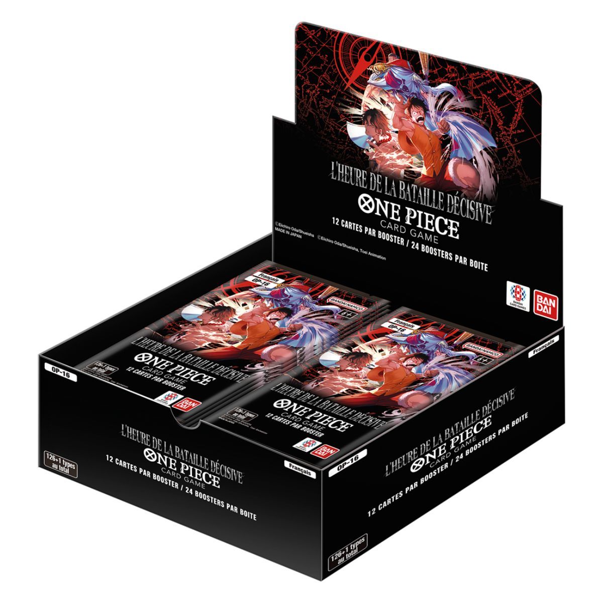 Item One Piece CG - L'HEURE DE LA BATAILLE DÉCISIVE - FR - Display de 24 Boosters - [OP-16]