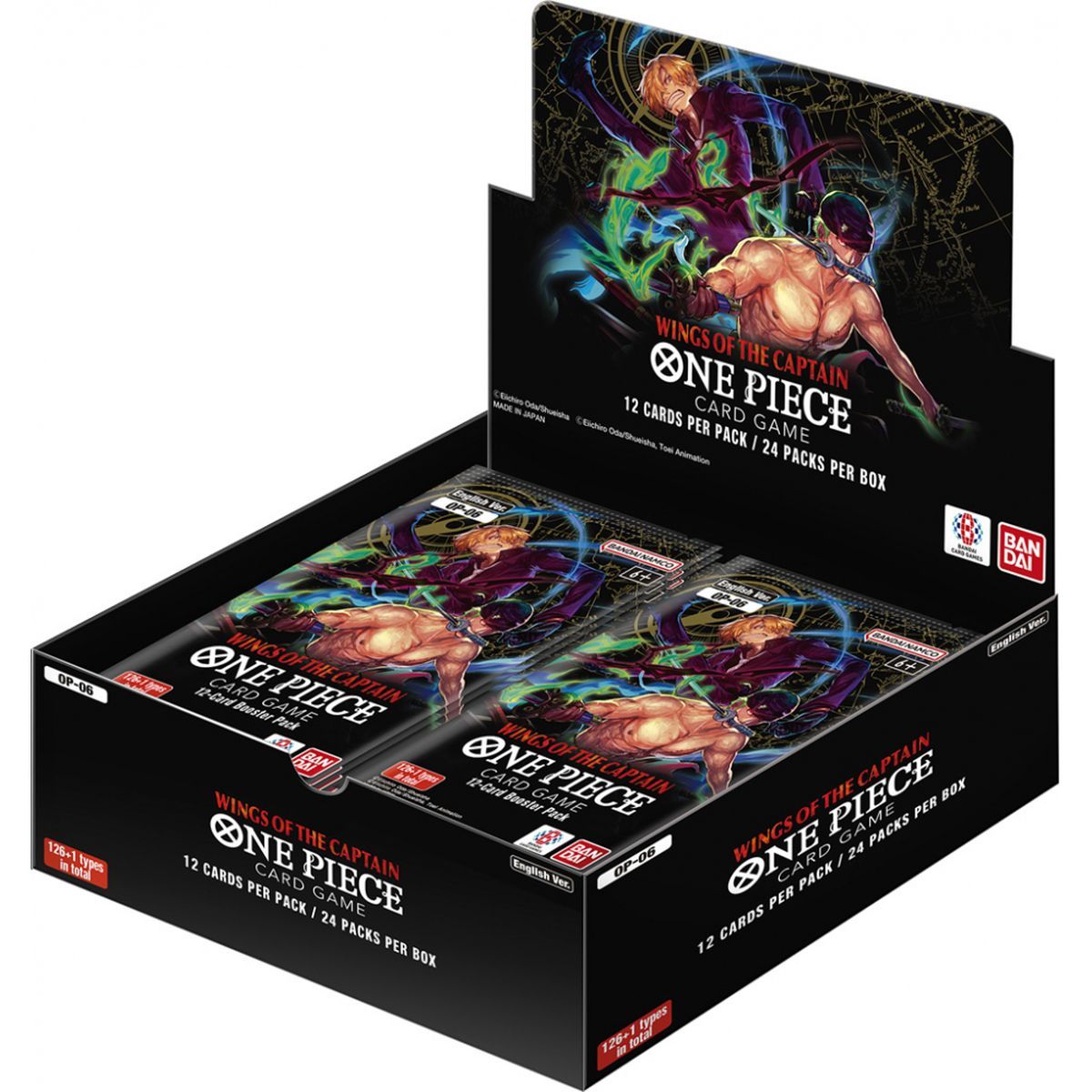 Item One Piece CG - OP06 - Wings of the Captain - Boite de 24 Boosters - EN