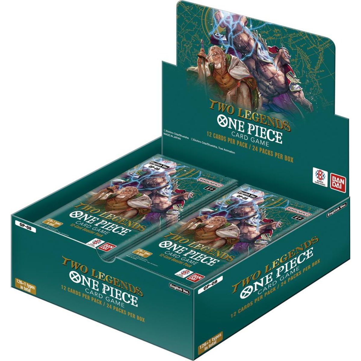 Item One Piece CG - OP08 - Two Legends - Boite de 24 Boosters - EN