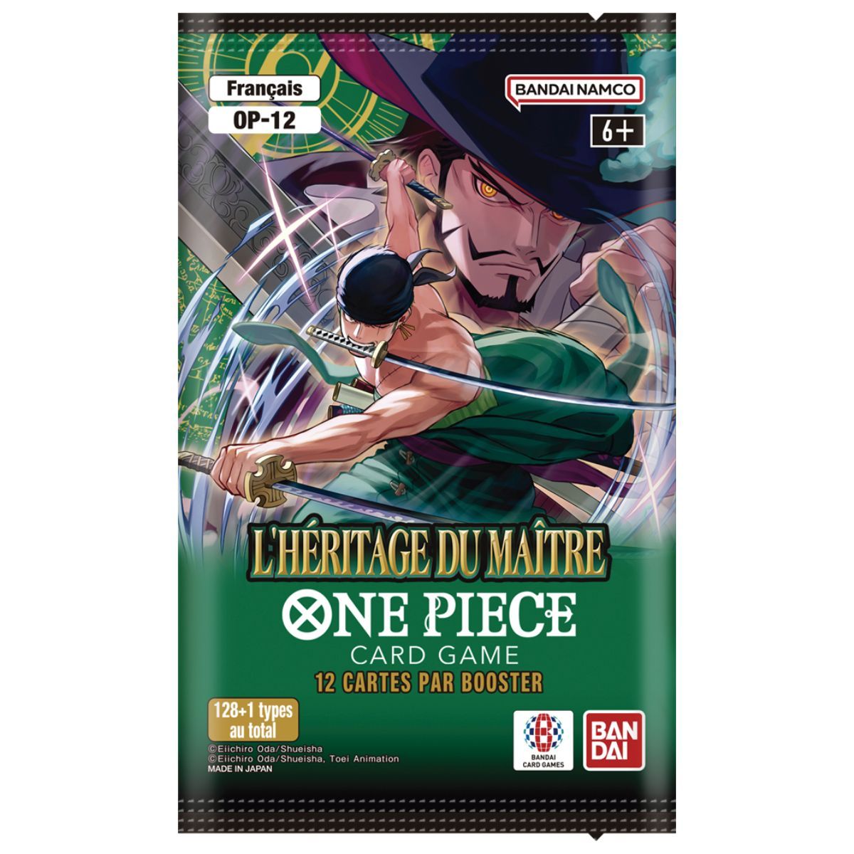 One Piece CG - OP12 - L'HÉRITAGE DU MAÎTRE - Boite de 24 Boosters - FR