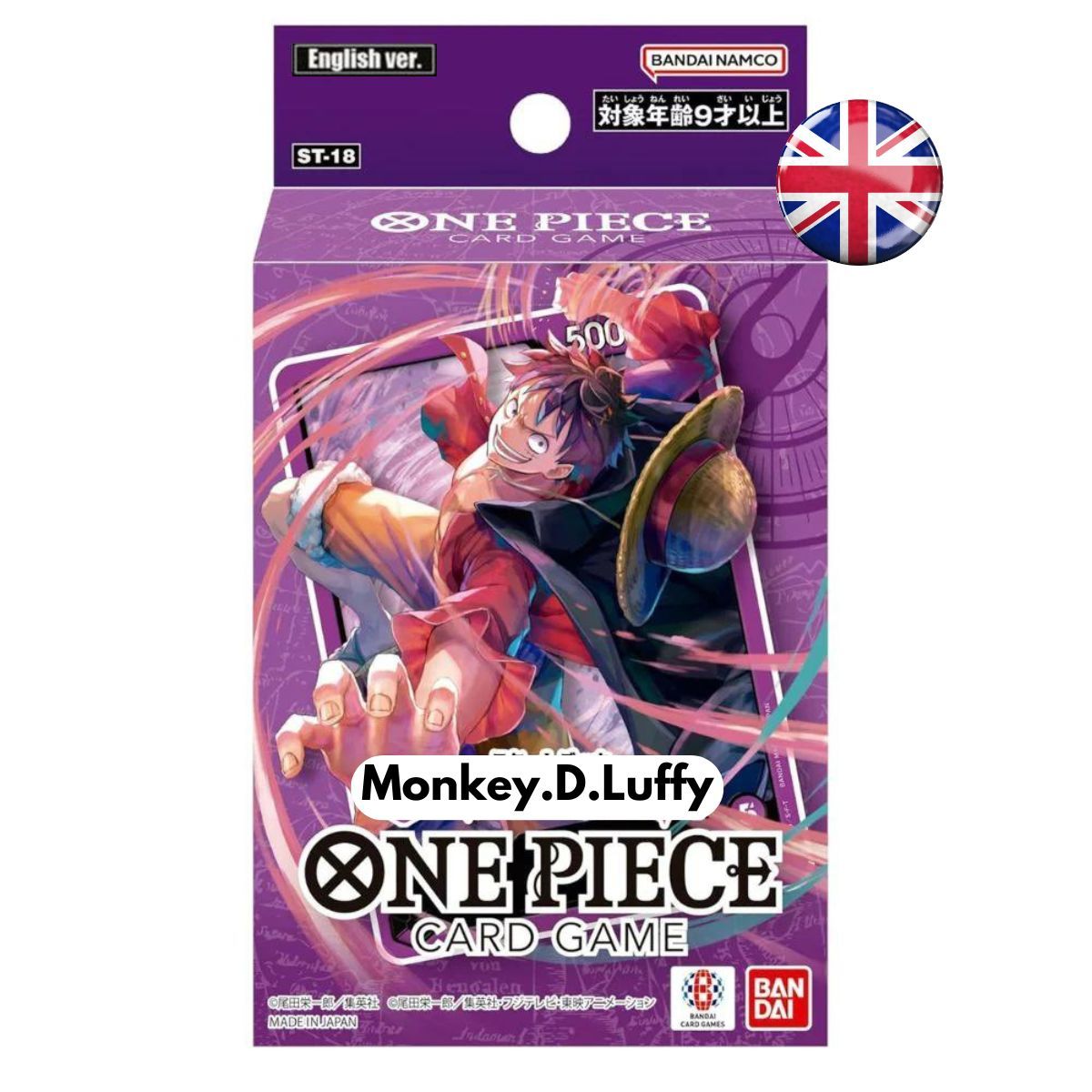 One Piece CG - ST18 - Purple Monkey.D.Luffy - Starter Deck - EN