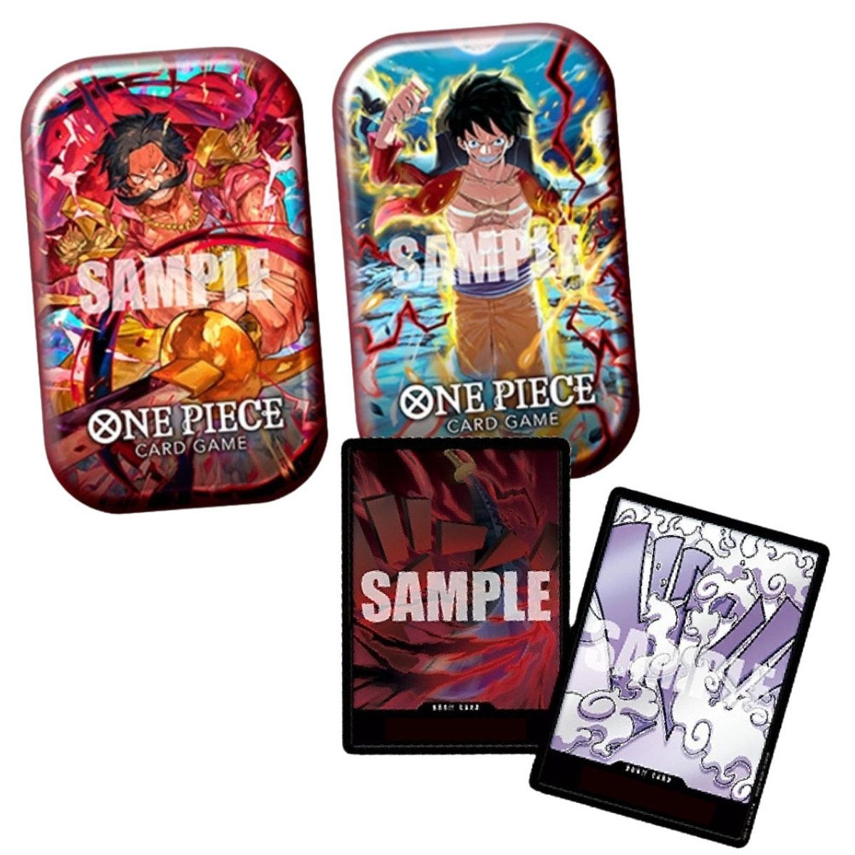 One Piece CG - TS01 - Lot de 2 Tin Pack Set Vol.1 - EN