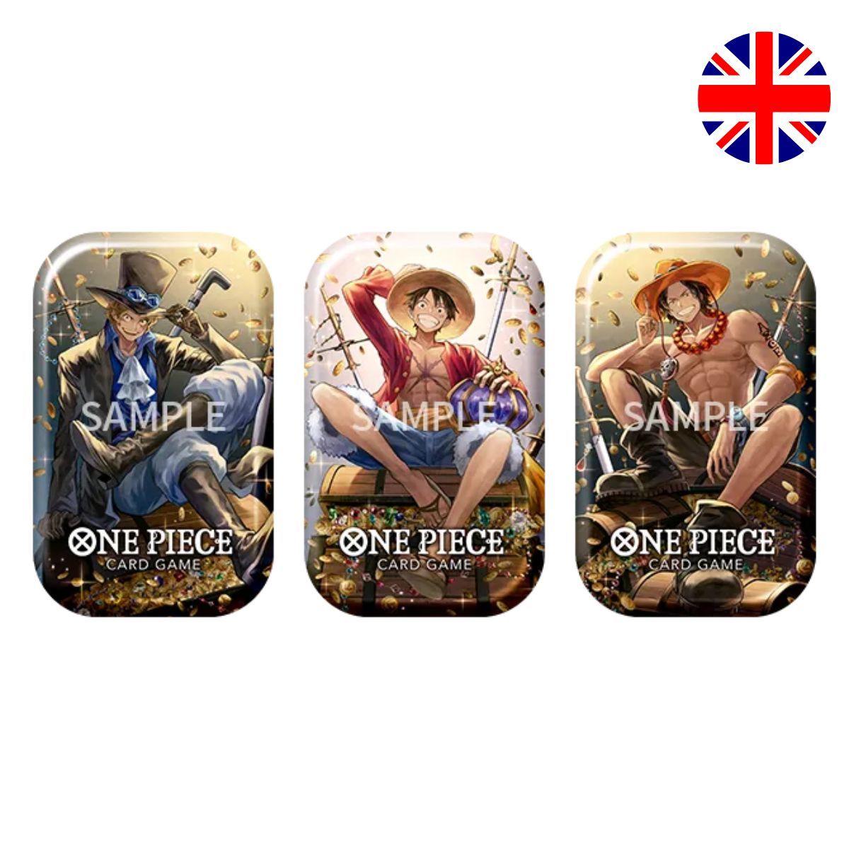 Item One Piece CG - TS02 - Lot de 3 Tin Pack Set Vol.2 - EN
