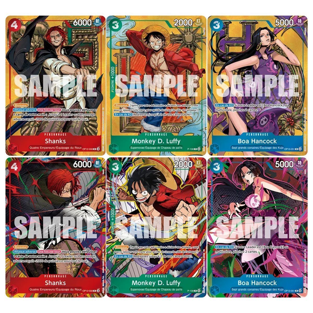 One Piece CG - TS03 - Lot de 6 Tin Pack Set Vol.3 - FR