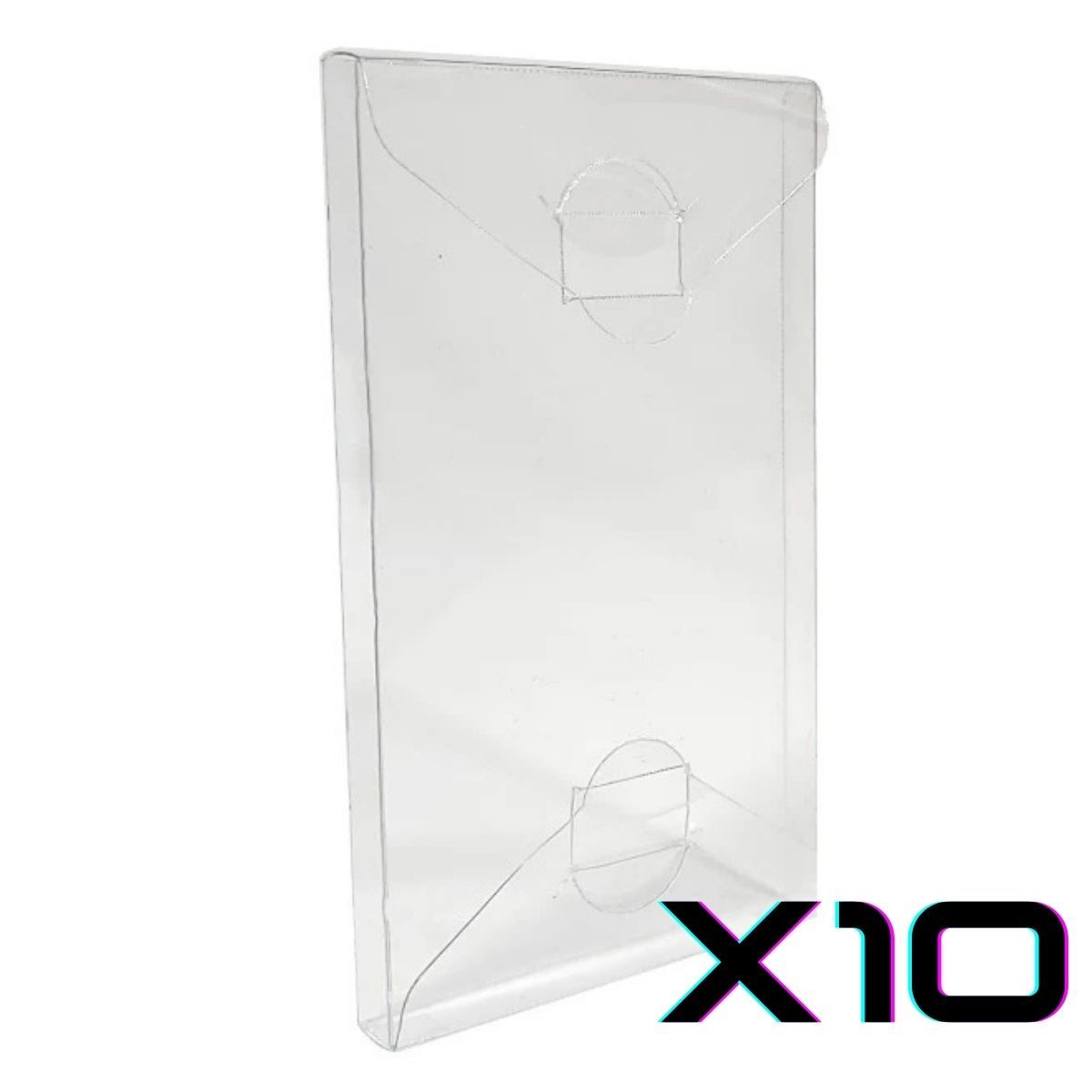 Pack de 10 - Protection en PET pour Booster Pokémon, MTG et autres TCG - Evoretro