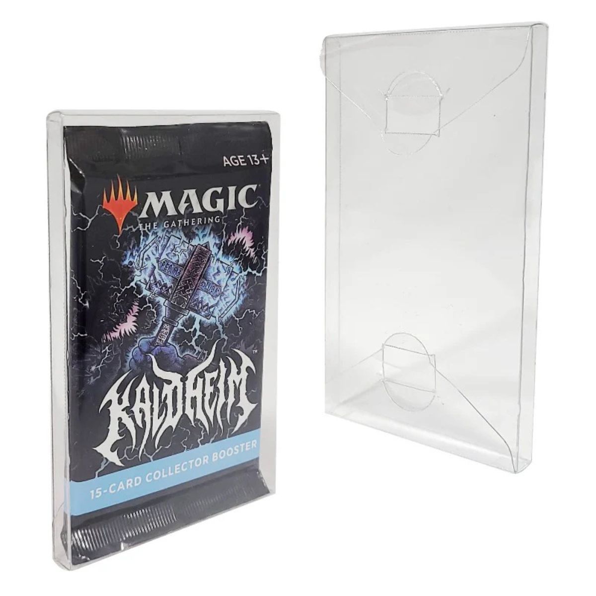 Pack de 10 - Protection en PET pour Booster Pokémon, MTG et autres TCG - Evoretro