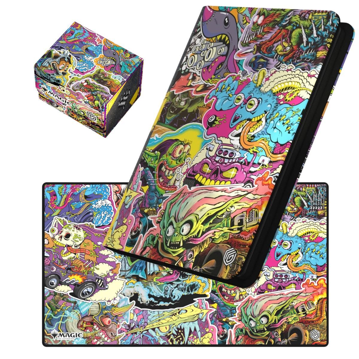 Pack de Jeu - MTG Aetherdrift : Revved-Up - Ultra Pro - Playmat, Deckbox, Portfolio
