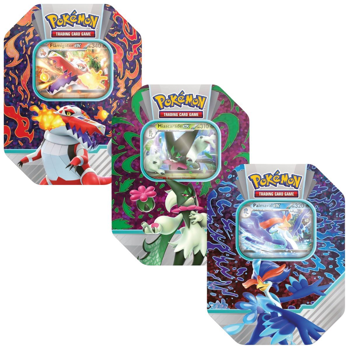 Item Pokebox - Lot de 3 - Partenaires de Paldea - FR - Pokémon