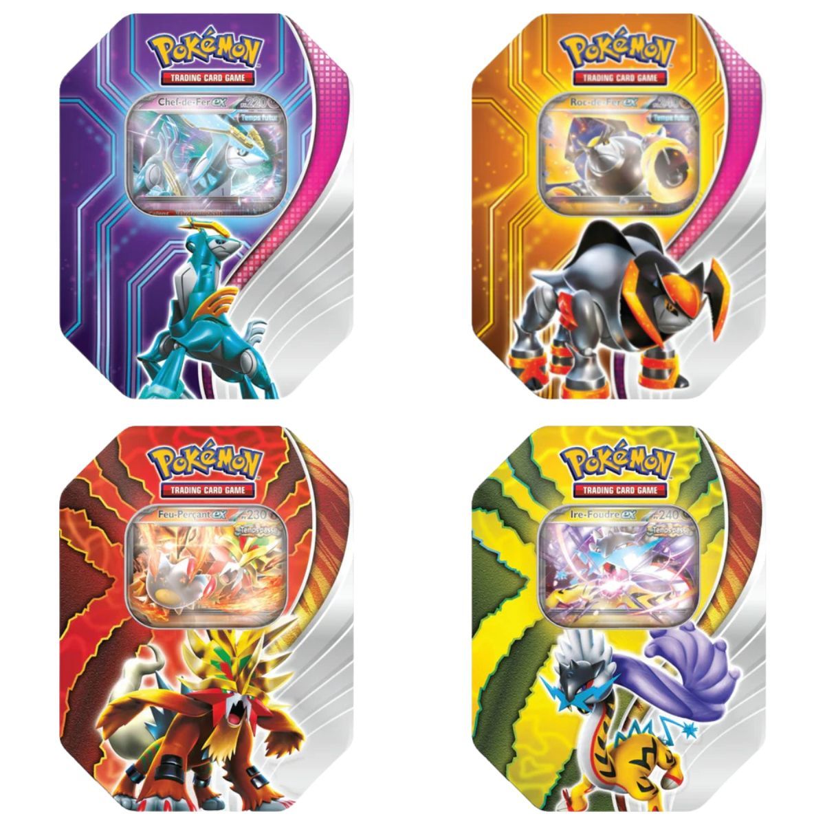 Item Pokebox - Lot de 4 - Destinée Paradoxe - FR - Pokémon