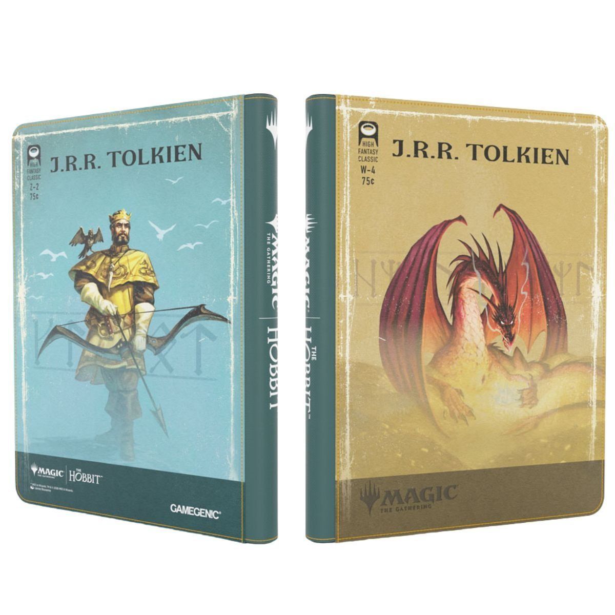 Portfolio Zip-Up 360 Cartes - Gamegenic - Smaug's Mox - MTG The Hobbit