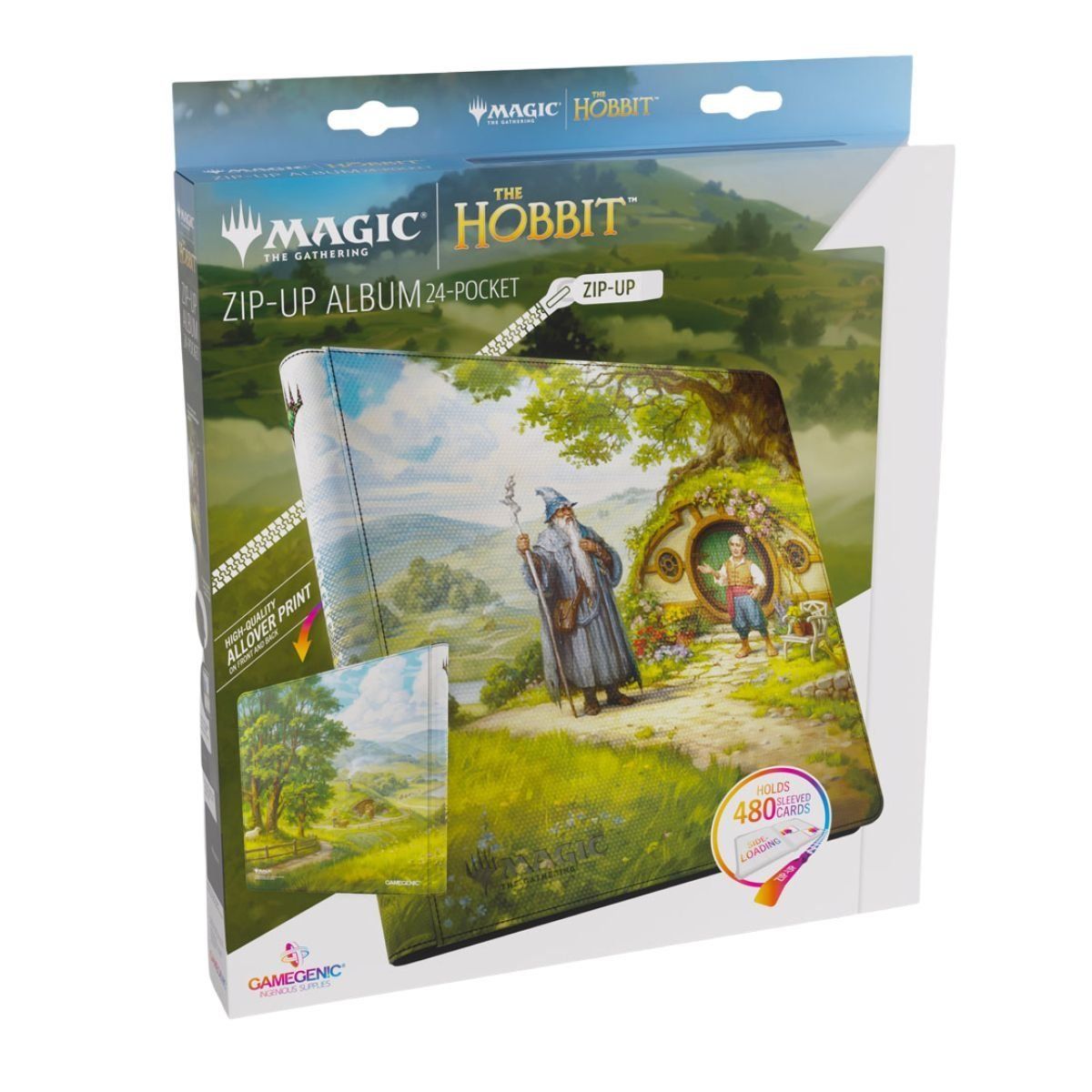 Portfolio Zip-Up 480 Cartes - Gamegenic - The Shire - MTG The Hobbit