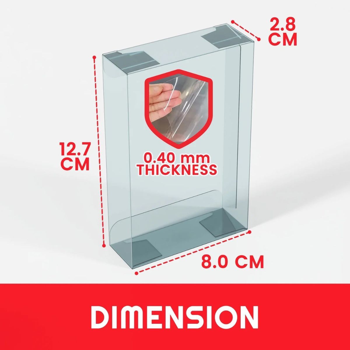 Protection en Plastique pour Mini-Tins Pokémon (5pc)