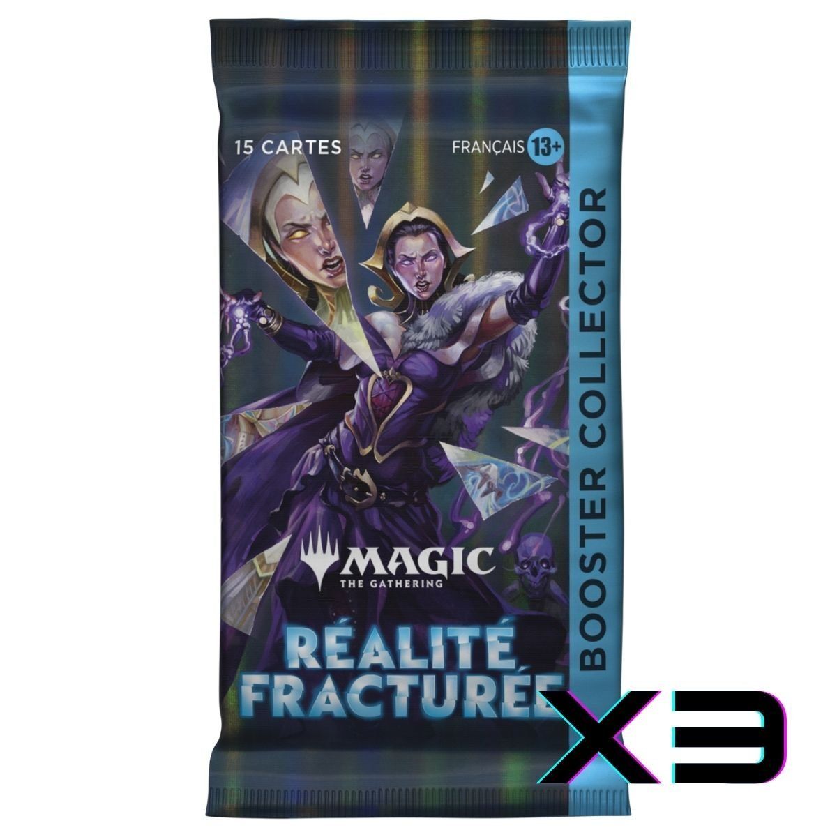 Réalité fracturée - FR - Lot de 3 Boosters Collector - Magic: The Gathering - FRA