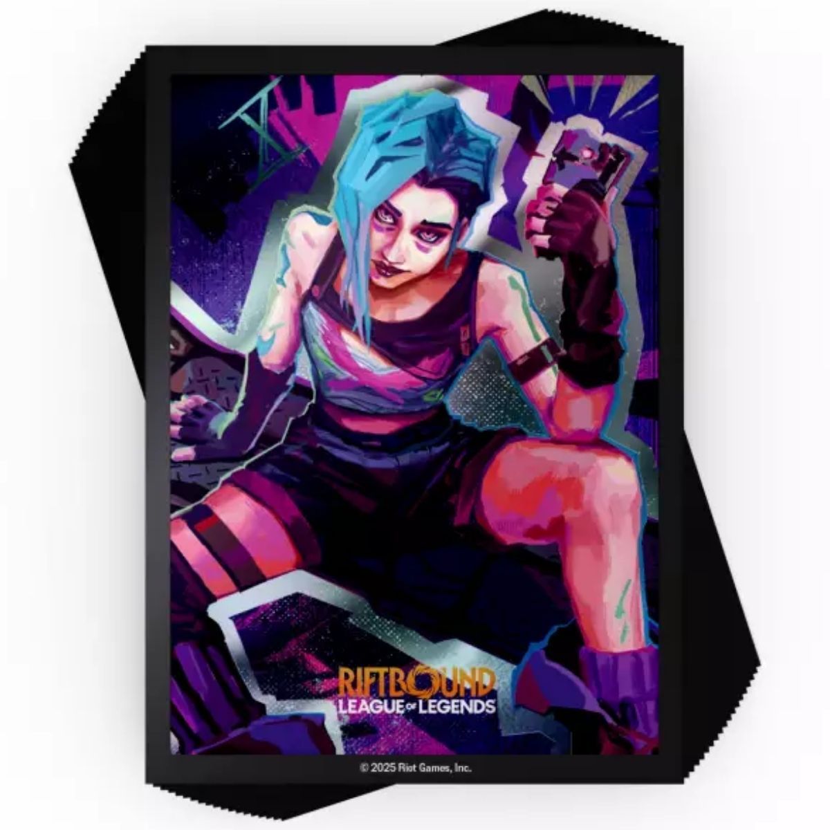 Item Sleeves - Set 1 Origins - Jinx - Riftbound : LoL TCG