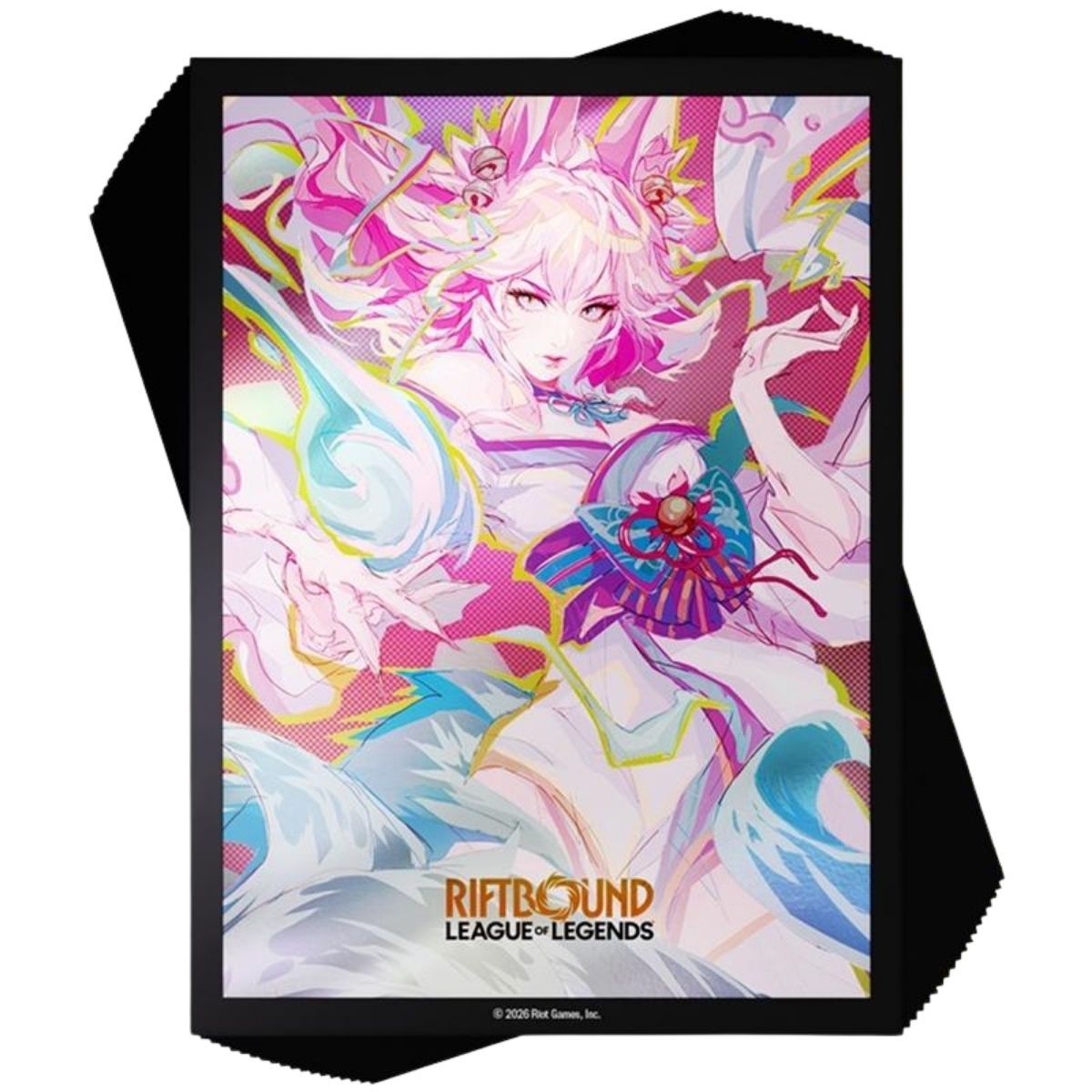 Item Sleeves - Set 2 Spiritforged - Spirit Blossom Ahri - Riftbound : LoL TCG