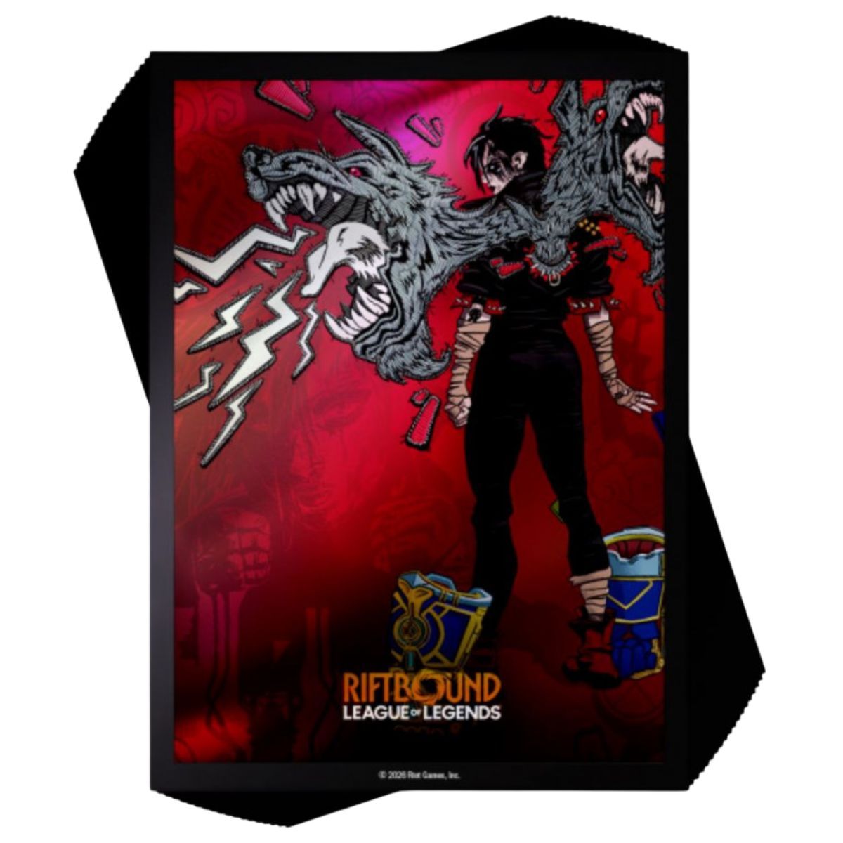 Item Sleeves - Set 3 Unleashed - Vi, Piltover Enforcer - Riftbound : LoL TCG