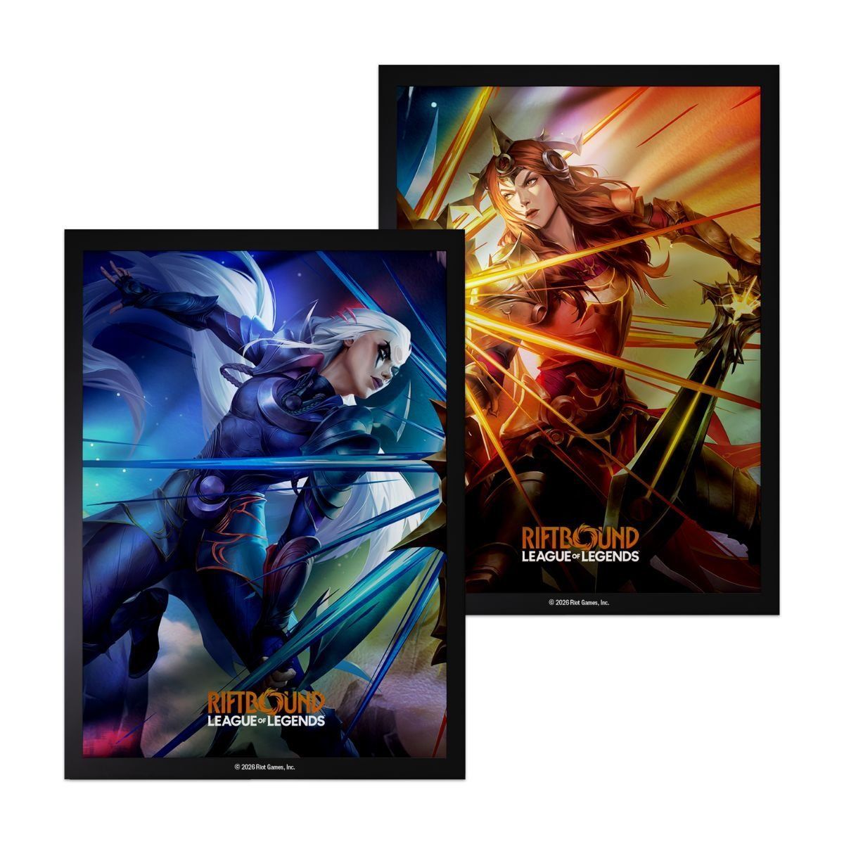 Sleeves - Set 4 Vendetta - Diana vs Leona - Riftbound : LoL TCG