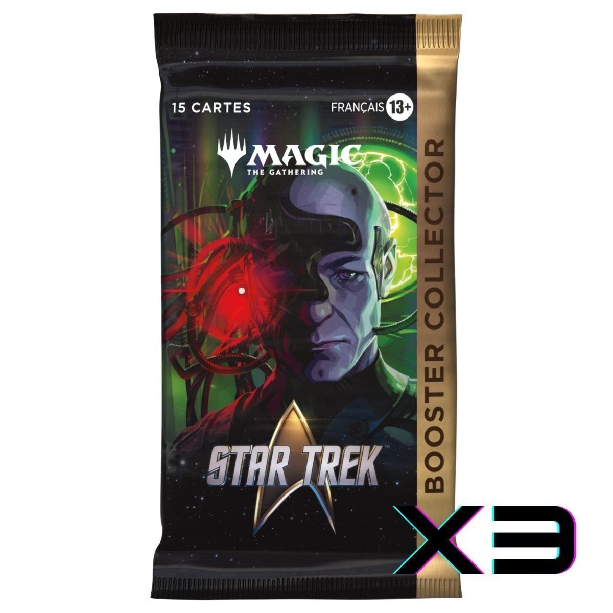 Item Star Trek - FR - Lot de 3 Boosters Collector - Magic: The Gathering - TRK