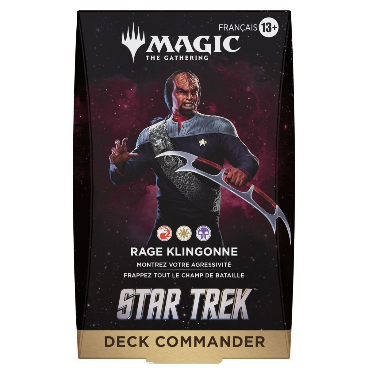 Star Trek - FR - Lot des 4 decks Commander - Magic: The Gathering - TRK