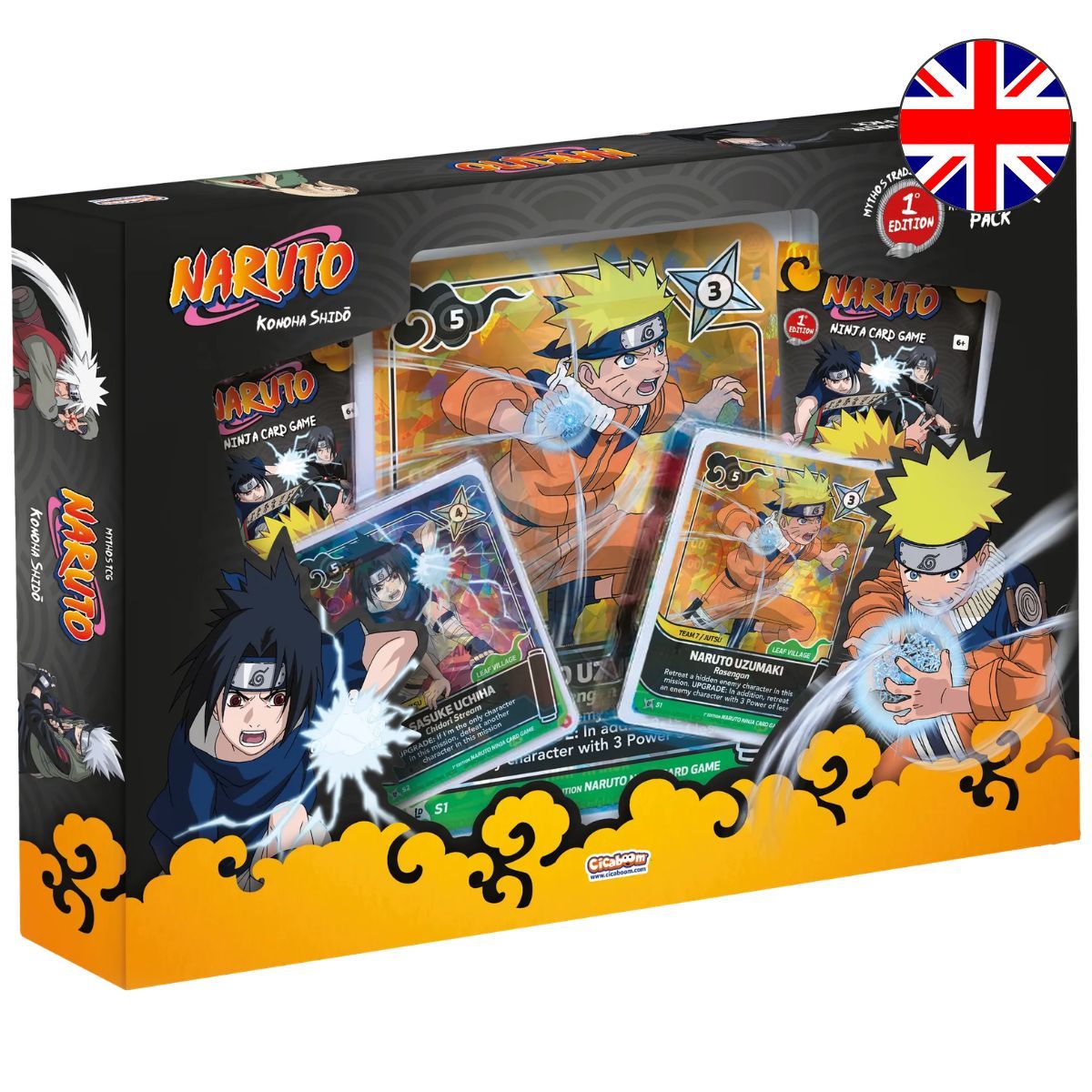 Item Starter Pack - EN - ANGLAIS - Sasuke & Naruto - 1er chapitre : Konoha Shidō - Naruto Mythos TCG