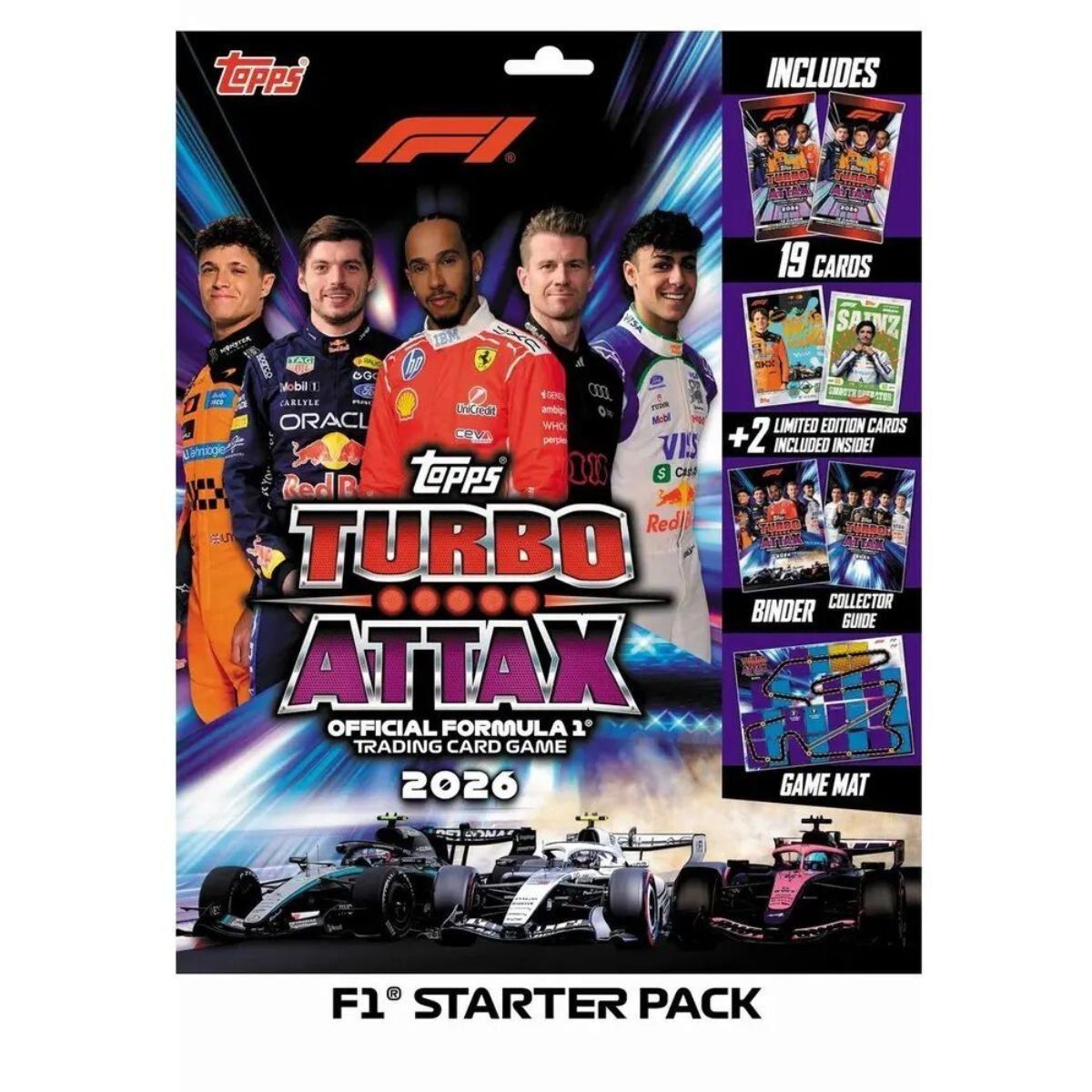 Starter Pack F1 Turbo Attax 2026/27 - Topps - EN