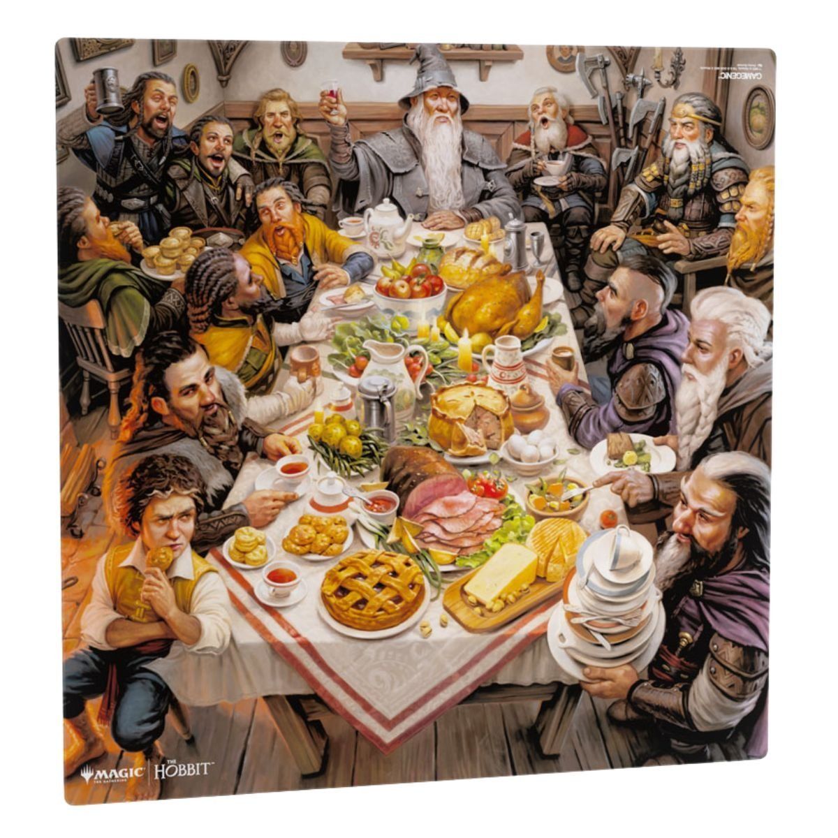 Item Tapis de Jeu 2 Joueurs - Gamegenic - Bilbo's Pantry - MTG The Hobbit