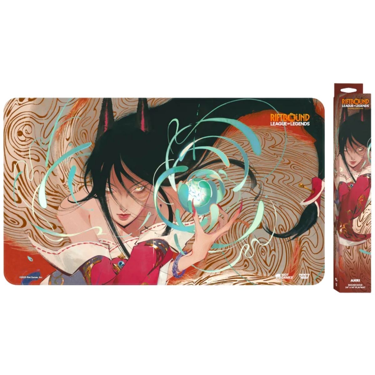 Tapis de Jeu - Set 1 Origins - Ahri - Playmat - Riftbound : LoL TCG